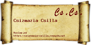 Csizmazia Csilla névjegykártya
